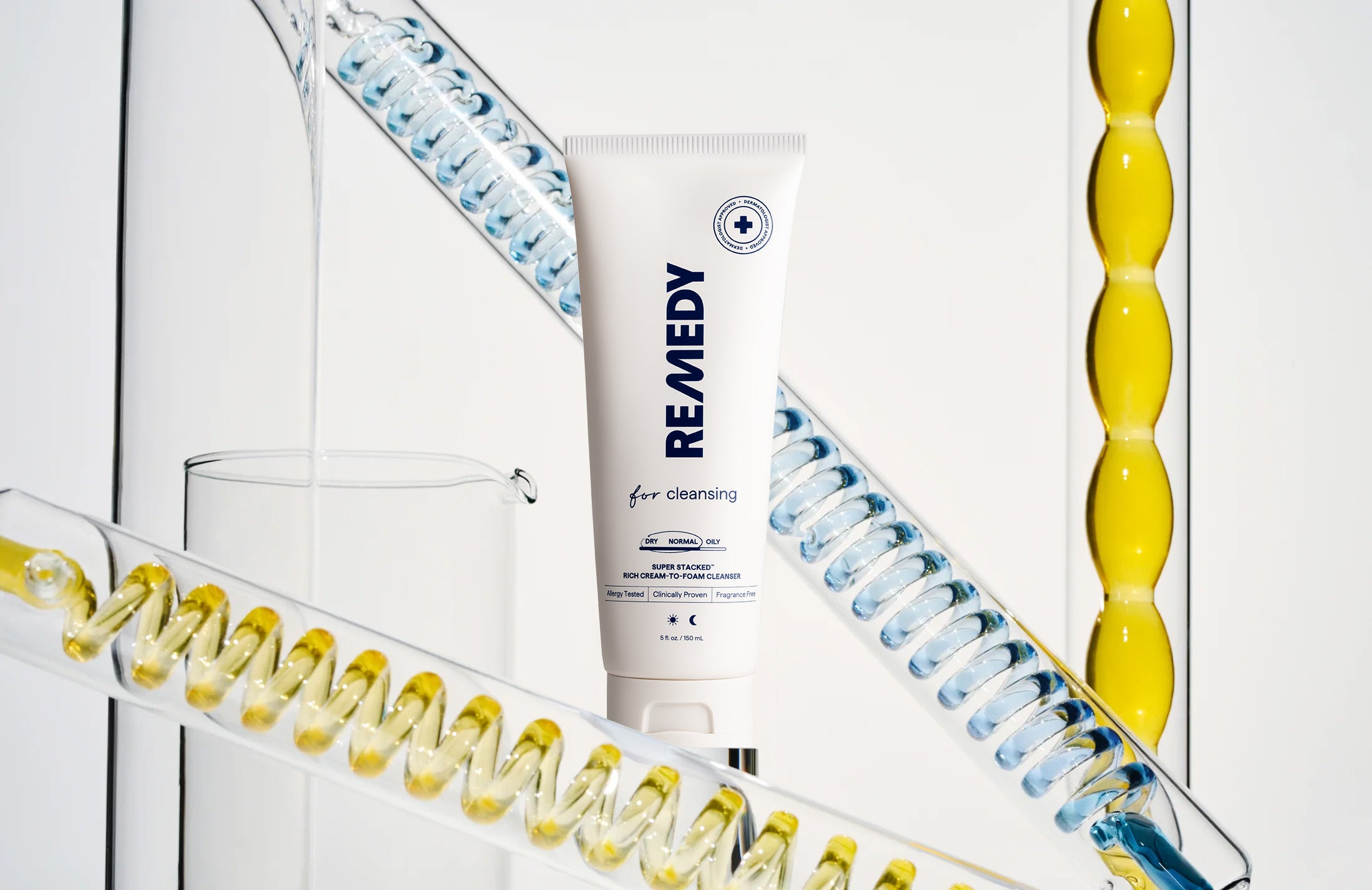 REMEDY Cream-to-Foam Cleanser with Ceramides – Remedy Science by