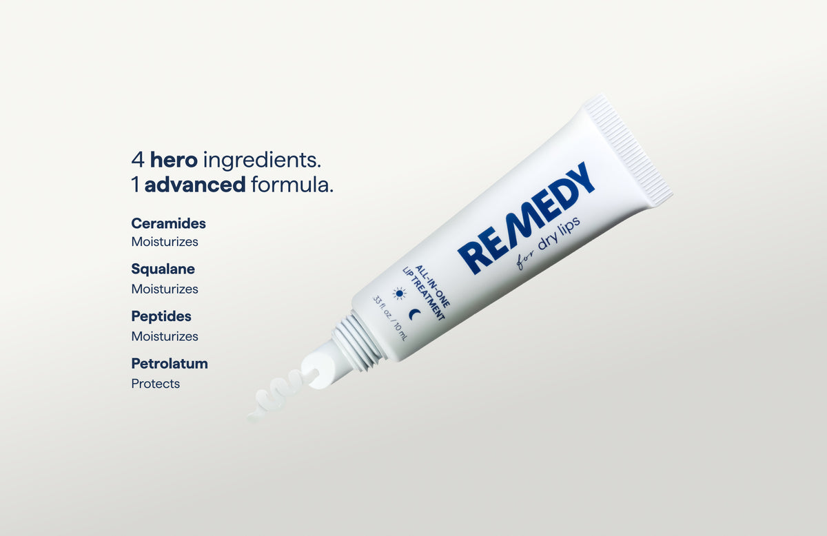 Remedy for Dry Lips | Chapped Lips Peptide Treatment – Remedy Science ...