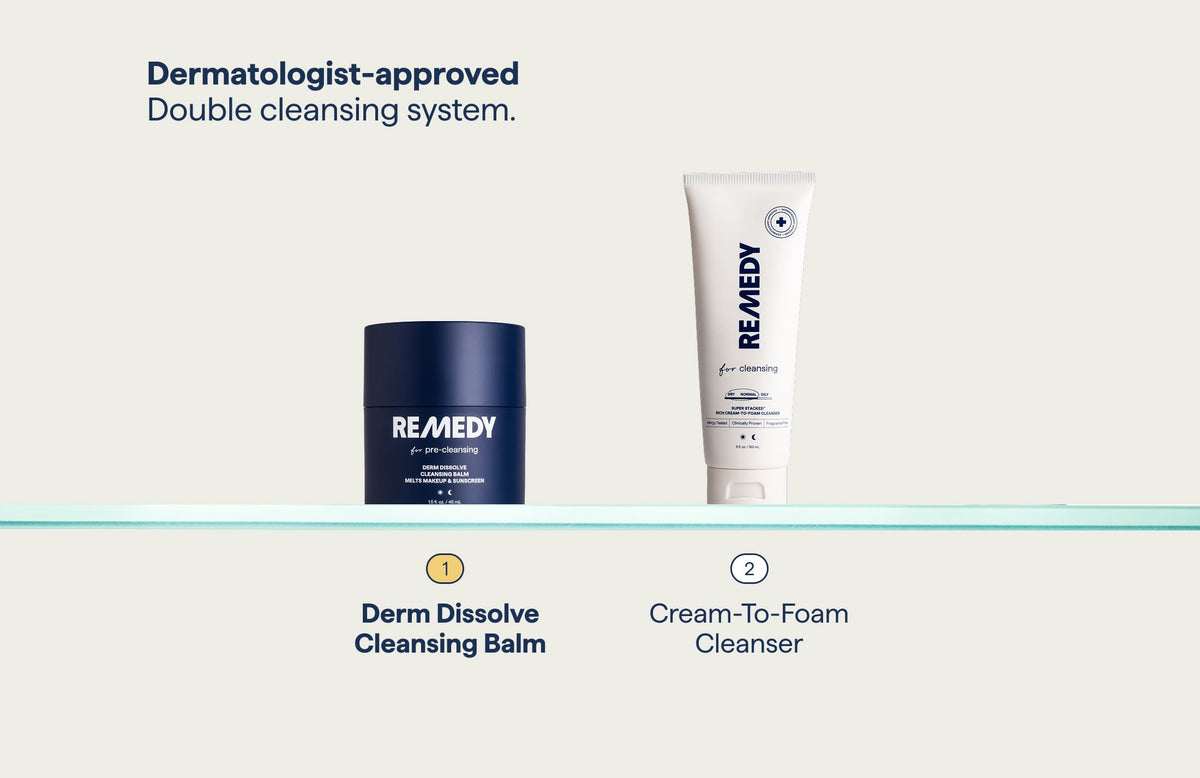 REMEDY for pre-cleansing - derm dissolve cleansing balm – Remedy ...